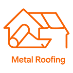 Metal roofing installation icon for Central Florida residential and commercial roofs