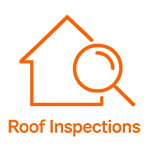 Roof inspection service icon for Central Florida residential and commercial roofing